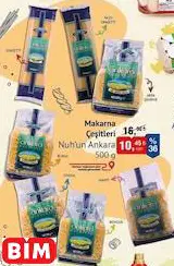 NUH'UN ANKARA MAKARNA ÇEŞİTLERİ 500 G